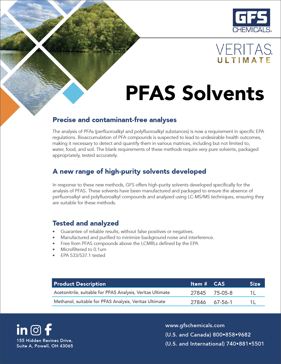 PFAS SOLVENTS 